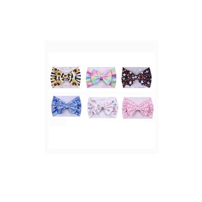 China Fashion Winter Wholesale Velvet Baby Hair Accessories Soft Knot Kids Headband for sale
