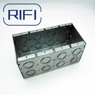Китай UL Standard Masonry Electrical Box 4 Device Non-gangable Installation For Versatile Applications продается