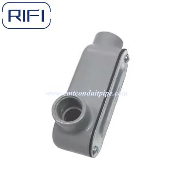 China Com rosca LL/LR/LB/C/LT Tipo Corpo conduzido Alumínio fundido a óleo laminado revestido com PVC à venda