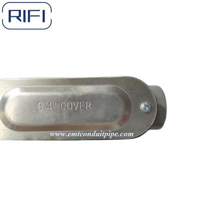 China 3/4 polegadas Tipo C Alumínio Die Cast Threaded corpo de conduta com tampa e junta de PVC à venda