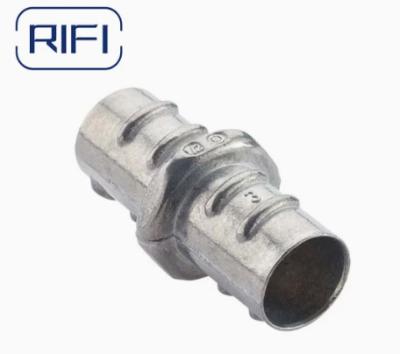 China 3/8 To 1 Inch Flexible Conduit Fittings Zinc Die Cast Screw-In Coupling for sale