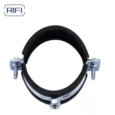 Cina Rifi Clampo di gomma per tubi standard per cavi di acciaio Clampo a doppio tubo con gomma in vendita