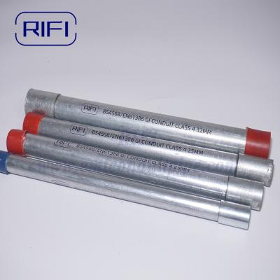 China 20mm To 50mm Q195 Steel Bs4568/bs31 Hot Dip Galvanized Electrical Steel Conduit Pipe Metal Conduit for sale