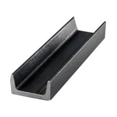 China Hot sale Q235B Q345B u beam structural c channel galvanized steel u channel construction support system for sale