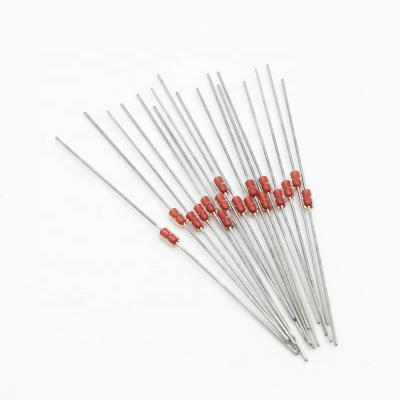 China Temperature Sensor High Sensitivity Thermistor Glass Encapsulated Ntc 10k For Temperature Measurement Induction Cooker for sale