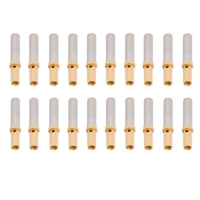 China Customized Gold Plating CNC Brass Parts Precision CNC Lathe Turning Parts for sale