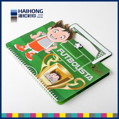 China Custom Full color Spiral Bound Book Printing , Hardcover print spiral bound book for sale