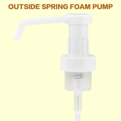 China Plastic Hand Lotion Pump 40-410 with Screw On Closure and Non-Slip Base Long Mouth en venta