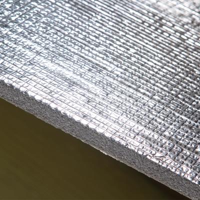 중국 HVAC Duct Wrap Insulation Reflective 2 Sided Closed Cell Insulation Foam Foil Backed XLPE Foam 판매용