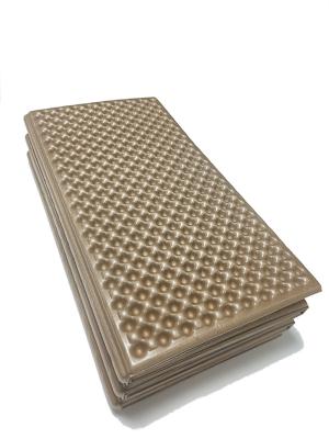 China Wholesale Double Folding Sleep Mats White Aluminum Film Closed Cell IXPE XPE Foam Sleeping Pad for Waterproof Camping 2 Person for sale