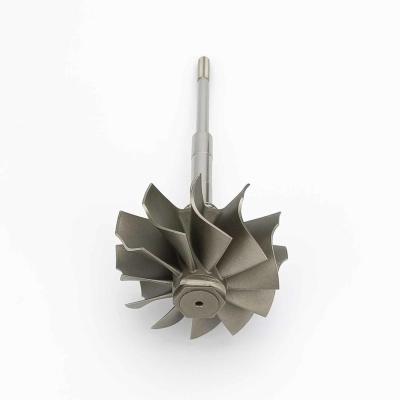 China MS-TECH Turbo GTW38 Turbine Wheel Shaft 407276-6 407276-19 Fit Turbos Ind 74.17mm Exd 64.56mm Blades 11 for sale