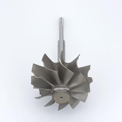 China MS-TECH Turbo TV81 Turbine Wheel Shaft 408492-0014 452021-0001 Fit Turbos Ind 111.65mm Exd 97.11mm Blades 11 for sale