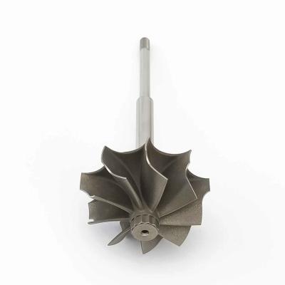 China MS-TECH Turbo RHF5 Turbine Wheel Shaft 14411AA800 VA440063 Fit Turbos Ind 53mm Exd 45.7mm Blades 9 for sale