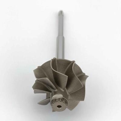 China MS-TECH Turbo RHF4 Turbine Wheel Shaft A2740904080 AL0072 Fit Turbos Ind 41.037mm Exd 33.9mm Blades 8 for sale