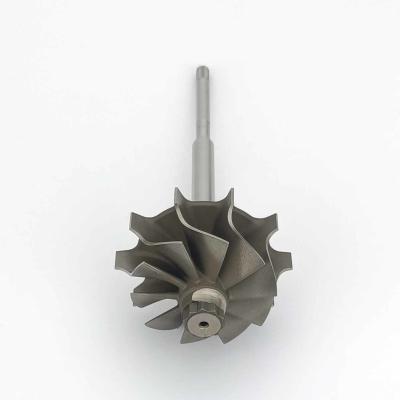 China MS-TECH Turbo CT26 Turbine Wheel Shaft 17201-36010 Fit Turbos Ind 59.7mm Exd 48mm Blades 10 for sale
