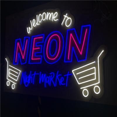 China Indoor/Outdoor Double Sided LED Sign SMD5050 Light Source for Eye-Catching Advertising for sale