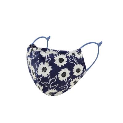China Mask Breathable High Quality Reusable Colorful Washable Face Fashion Hand Made Cotton Customs Printed Masks With Filters Contton Designer for sale