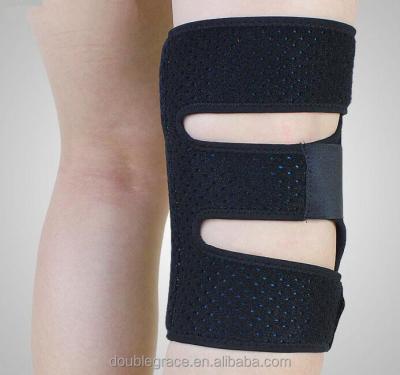 China Breathable Highly Breathable Knee Meniscus Support With 4 Springs , Sport Knee Support for sale