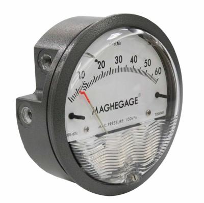 China Differential Gauge Pressure Gauge Air Pressure Gauge 101.5mm Diameter Dial Face for sale