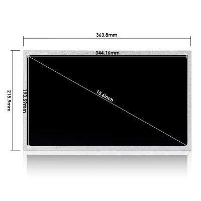 China AUO IPS FHD LVDS LCD Display Panel Sunlight Readable Screen 1920x1080 15.6 Inch à venda