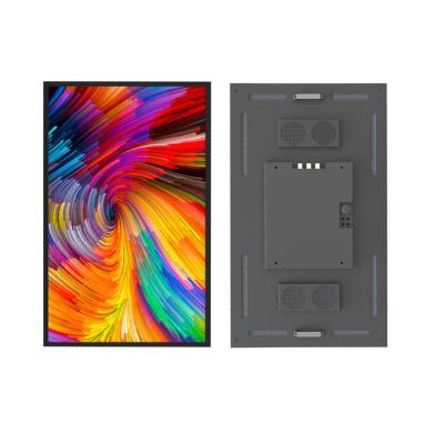 中国 32/55 インチ 屋外 UV 保護 高品質 安定性 防水 デジタル サイネージ 4000nits 販売のため