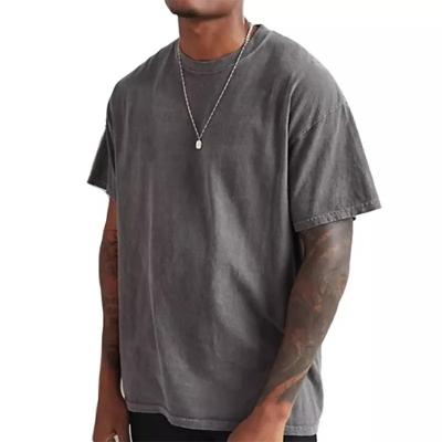 China Anti-wrinkle The Latest Style Puff Print 100% Cotton Men's t-shirts Oversized Custom print t shirt Custom t shirt shirt With High Street for sale