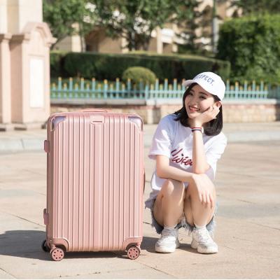 China 901 Korean version pull rod Abs luggage for sale