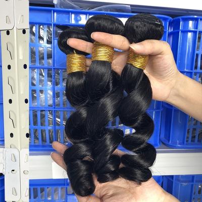 China Cheap Price Hair Cambodian Wave Hair Sellers, Unprocessed Loose Wave Hair Extensions, Raw Cuticle Aligned Virgin 100 Bundle Weave for sale