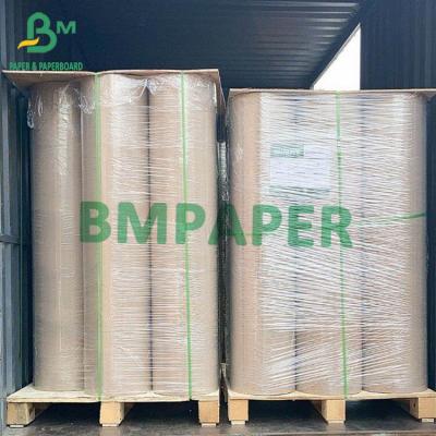 China 40gsm 70gsm BKP Sack Kraft Paper For Brown Food Packing Bag Wide 0.5m - 2.5m for sale