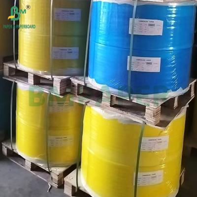 China Impresión offset 52gsm 55gsm 58gsm 60gsm Imagen azul NCR Papel copiador en rollo en venta