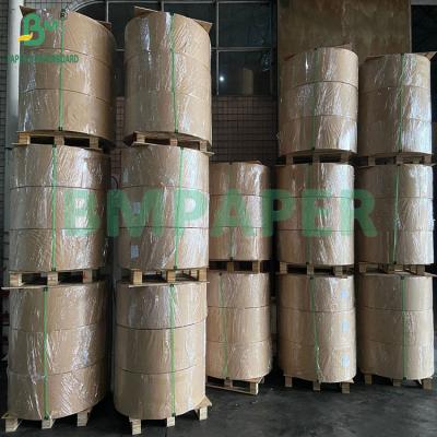China 60 gram MG Bruin gestreepte kraftpapier voor het maken van koffiepapierzakjes Te koop