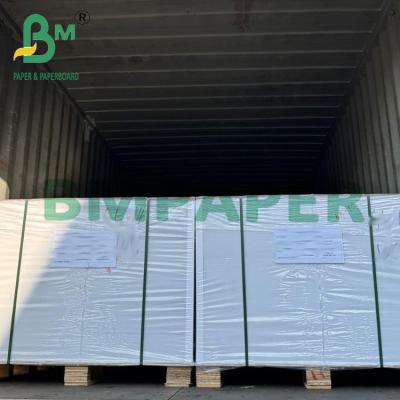 China 80gsm High Whiteness Semi Glossy Battery Tag Paper Raw Material 72 x 102 for sale