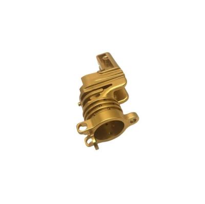 China La precisión que trabaja a máquina de encargo del CNC parte 5 piezas que trabajan a máquina de cobre amarillo del CNC de AXIS en venta