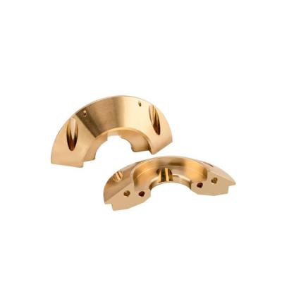 China Custom Brass CNC Parts for Automotive Electronics Aerospace Industries with Tight Tolerances for sale