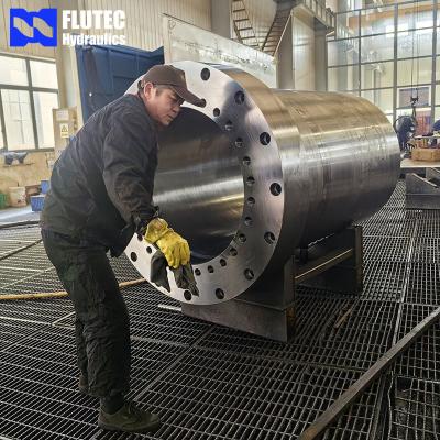 China Large Bore Press Cylinder Tube Customizable Hydraulic Cylinder Tube for Press Cylinders for sale