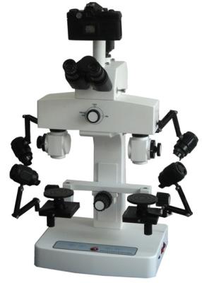 Cina Microscopio di confronto legale di prestazione ottica con l'ampio ×/22, adeguamento BSC - 200 dell'oculare WF10 del campo della diottria in vendita