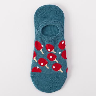 China Breathable Men In Stock Custom Logo Wholesale No Show Knocks Women Summer Low Cut Breathable Socks Cute Candy Collar for sale