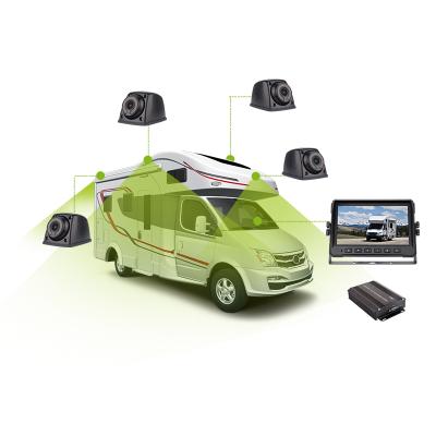 China Car Aerial View System 4 Way View Angle 3d 360 Degree Panoramic Camera Seamless Wide Round Waterproof for sale