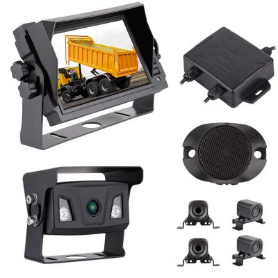 China Popular Waterproof Reverse Camera and Car Monitor Car Radar Backup System with Radar Detector 4 for sale