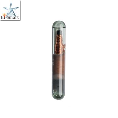 China Pet Horse Implantable animal microchip 134.2Khz rfid glass microchip fish/dog/cat tag for sale