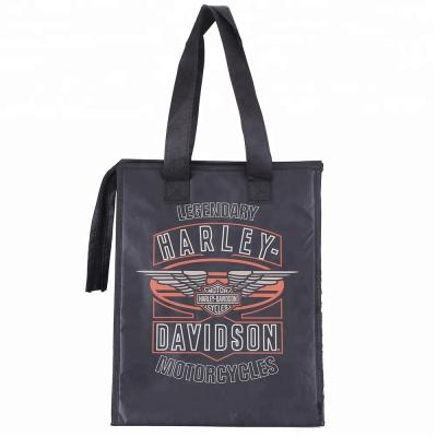 China Hot Selling Customized Logo Eco - Friendly Insulated Non Woven Cooler Bag for sale