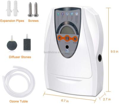 China Fanshion Home Air Purifier 500mg/h Ozone Machine Air Ionizers Ozone Generator Air Purifier for sale