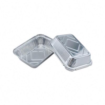 China Disposable Food Lunch Aluminum Foil Box For Food Aluminum Foil Pan for sale