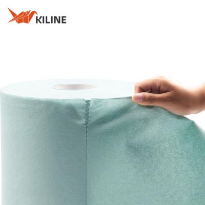 Китай Нетканые чистящие салфетки тяжелые многозадачные Jumbo Roll сильная прочность сухие салфетки для промышленности продается