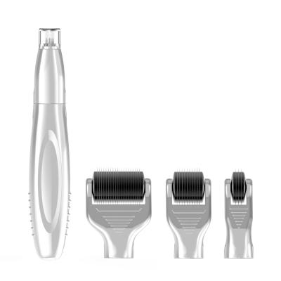 China 2021 Hot Sale Amazon Anti-Puffiness Derma Rolling System Set 5 IN 1 Derma Roller Kit Color Customize Logo Print Private Labeling For Salon Use for sale