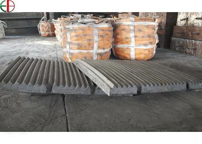 China Manganese Steel Fixed Jaw Plate HRC50 For Jaw Crusher for sale