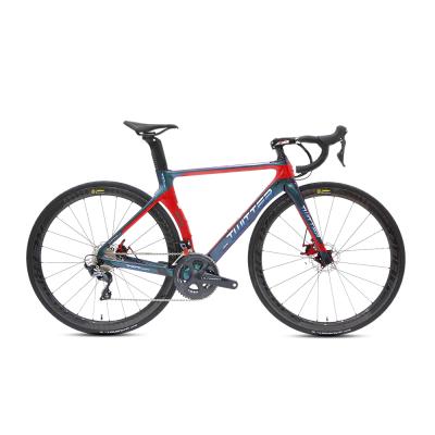 China Wholesale Carbon Road Bike 22 Speed Road Racing Bicycle Frame Carbon Fiber Road Complete Bike Complete Bike for sale
