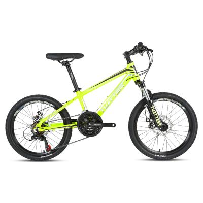 China Ride Mountain Bikes 20 Inch 21 Speed Disc Brake Suspension Bicycle For Kids Children for sale