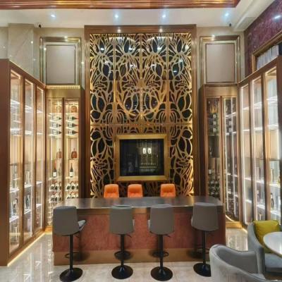 China Private Clubs Stainless Steel Display Cabinets For Display Home Shop Mall And Office In Various Sizes And Finishes for sale