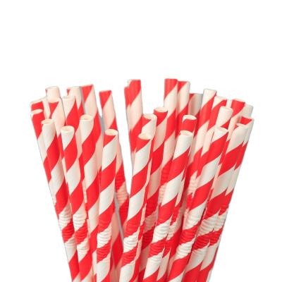 China Farm Juice Straw Biodegradable Disposable Milk Tea Universal Paper Straw for sale